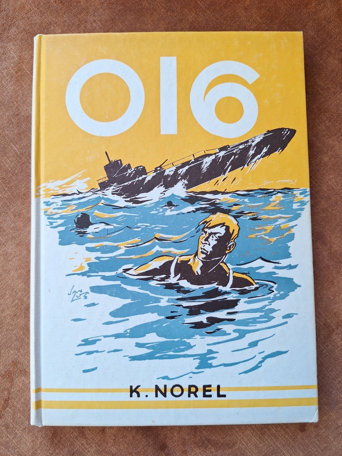 O 16 - K. Norel (Met tekeningen van Jan Lutz), Ophalen of Verzenden, Gelezen, K. Norel