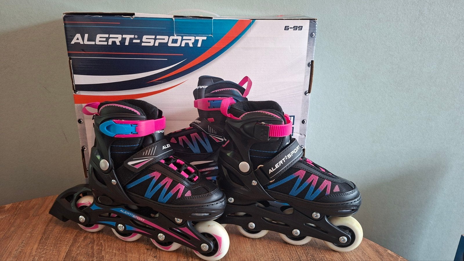 Alert-Sport Inline Skates - Zo goed als nieuw, Maat 31-34, Overige merken, Verstelbaar, Kinderen, Ophalen of Verzenden