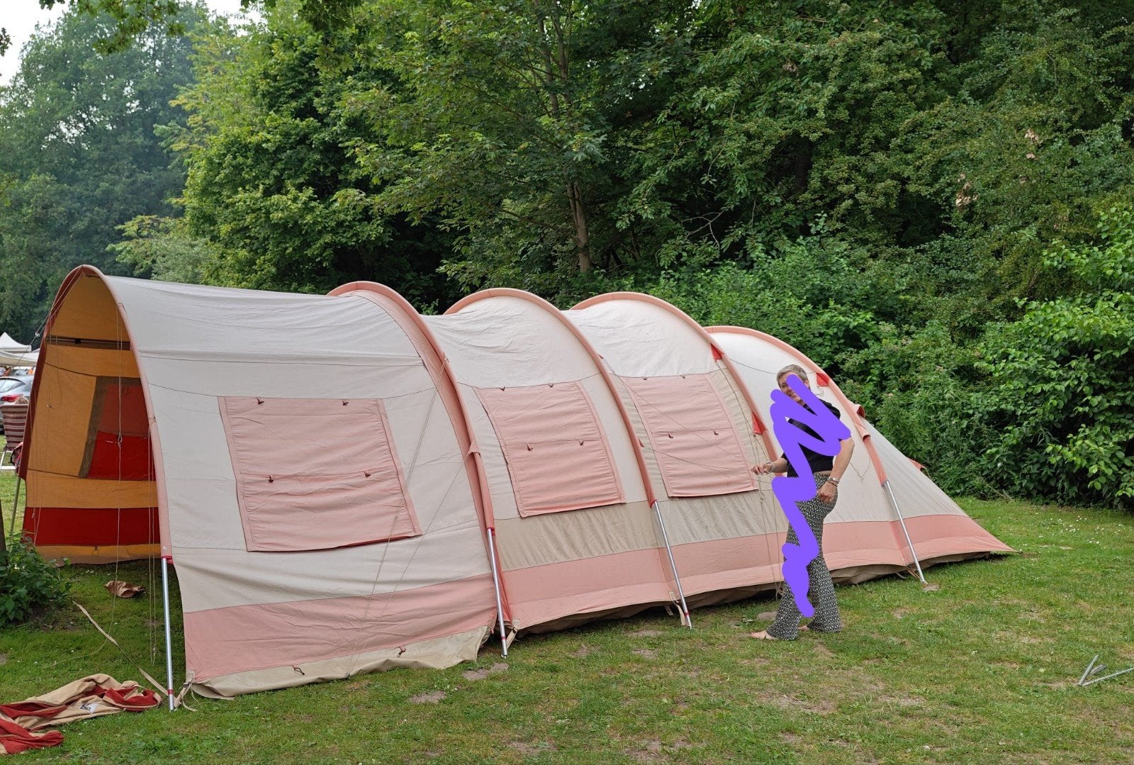 Vrijbuiter Wales 6 hf11 tunneltent 6p, Ophalen, Gebruikt, Tot en met 6
