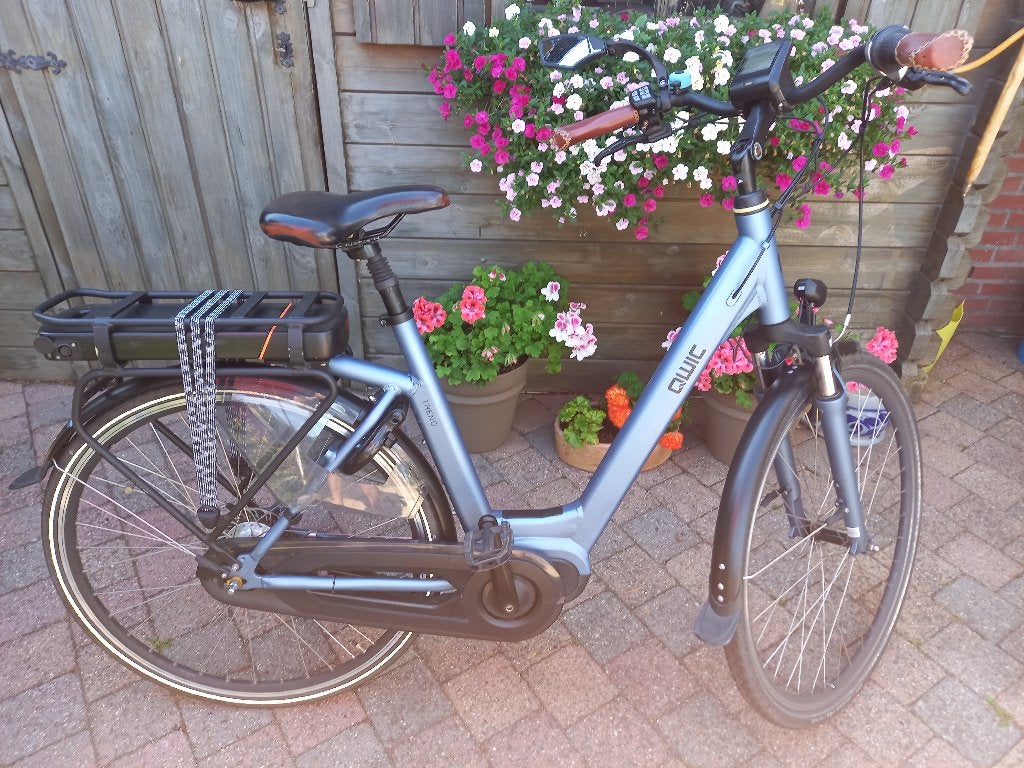 Qwic E-bike -, Fietsen en Brommers, Elektrische fietsen, Ophalen, Qwic, Gebruikt, 51 tot 55 cm