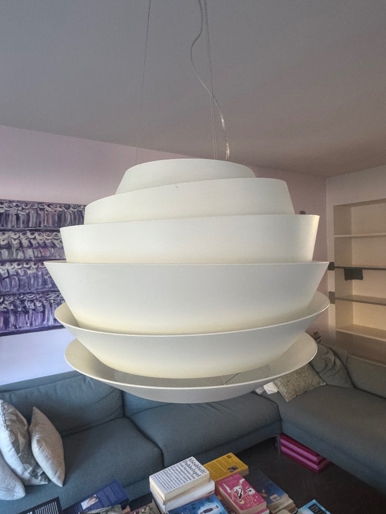 Foscarini soleil hanglamp, Huis en Inrichting, Ophalen, Gebruikt, Kunststof, Modern