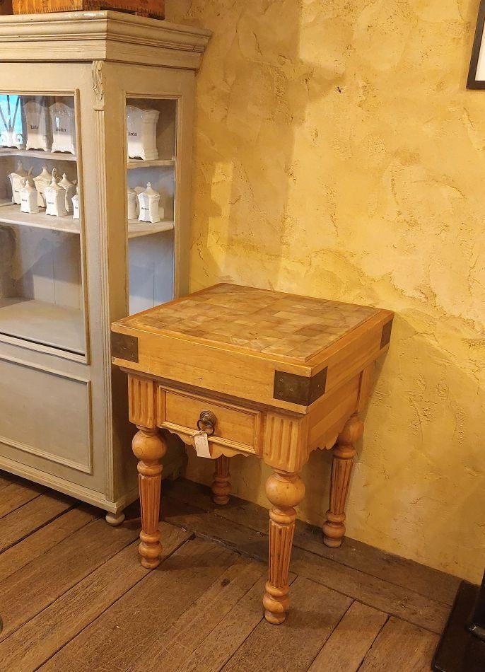 klein oud hakblok  hakblokje, Antiek en Kunst, Curiosa en Brocante, Ophalen
