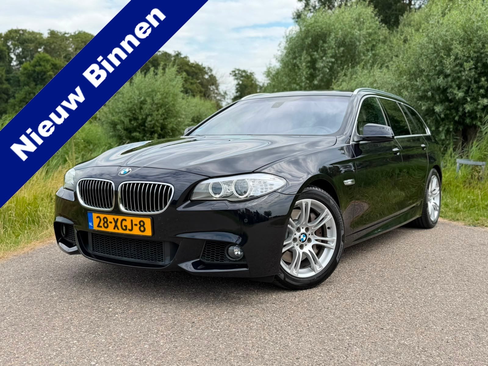 BMW 5-serie Touring 525d High Executive / NL-Auto / Clima /, Auto's, BMW, Bedrijf, Te koop, 5-Serie, ABS, Airbags, Airconditioning