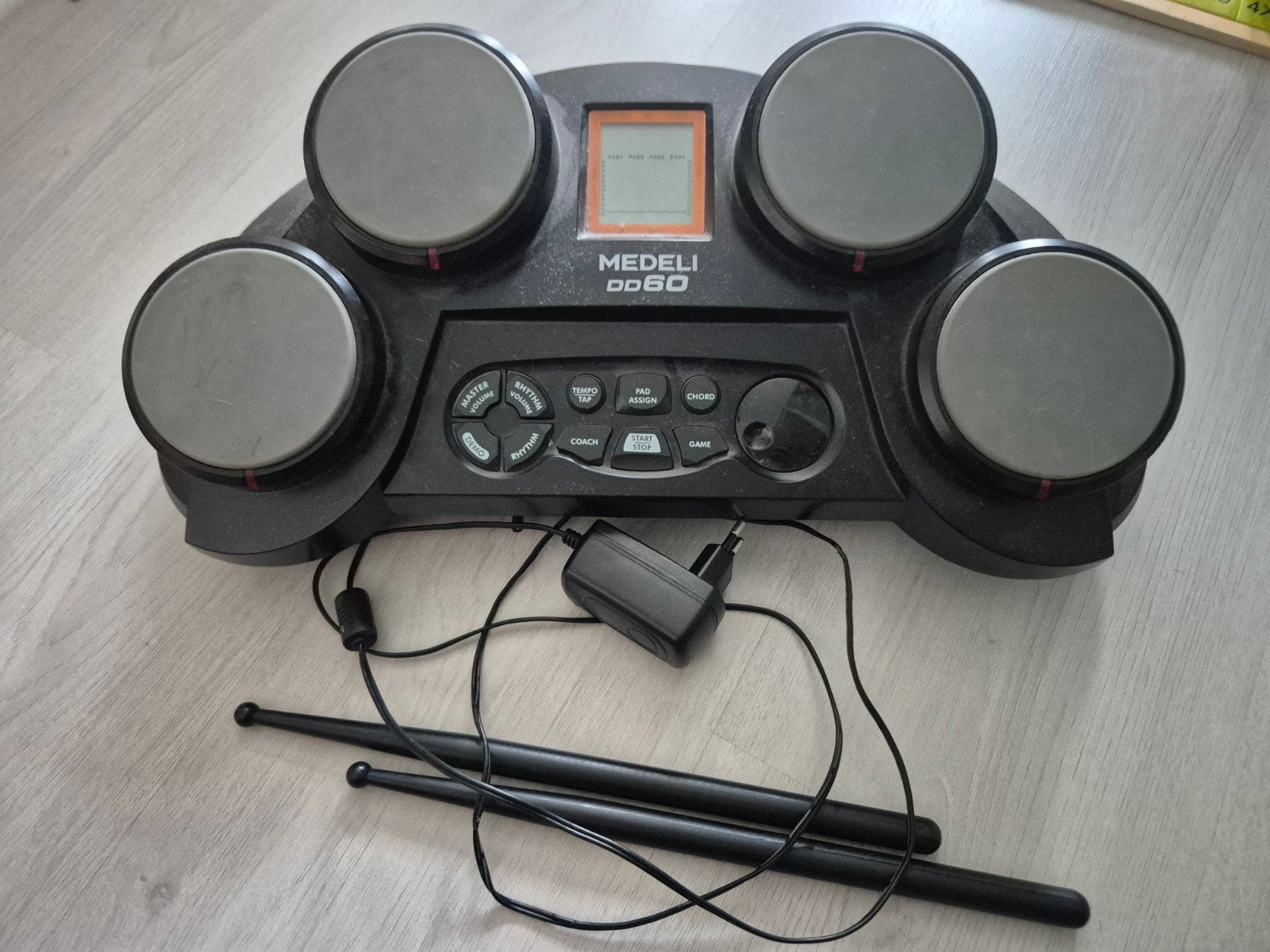 Medeli DD60 Elektronisch Drumstel met Drumstokken, Ophalen, Gebruikt, Overige merken, Elektronisch