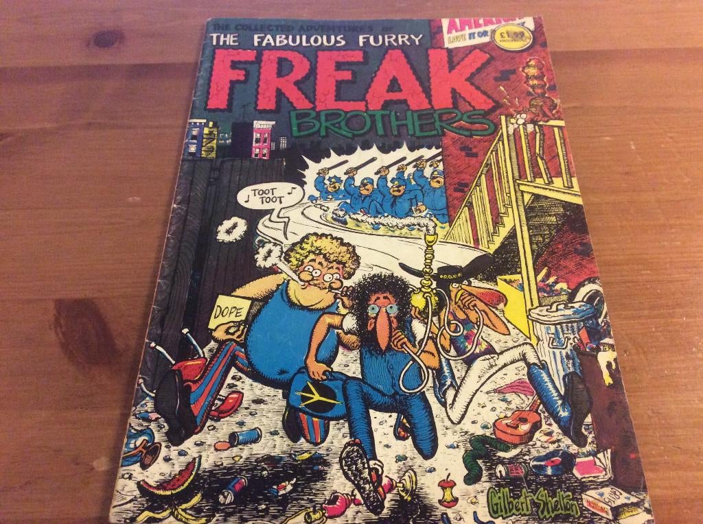 Fabulous Furry Freak Brothers (UK Knockabout 1976), Boeken, Amerika, Ophalen of Verzenden, Gilbert Shelton, Gelezen