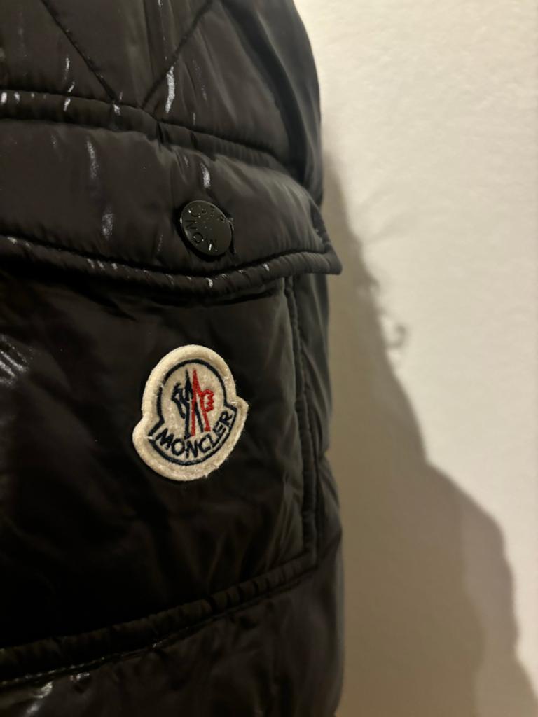Moncler Puffer Jas Zwart - Maat S, Kleding | Dames, Jassen | Winter, Ophalen of Verzenden, Zo goed als nieuw, Maat 36 (S), Zwart