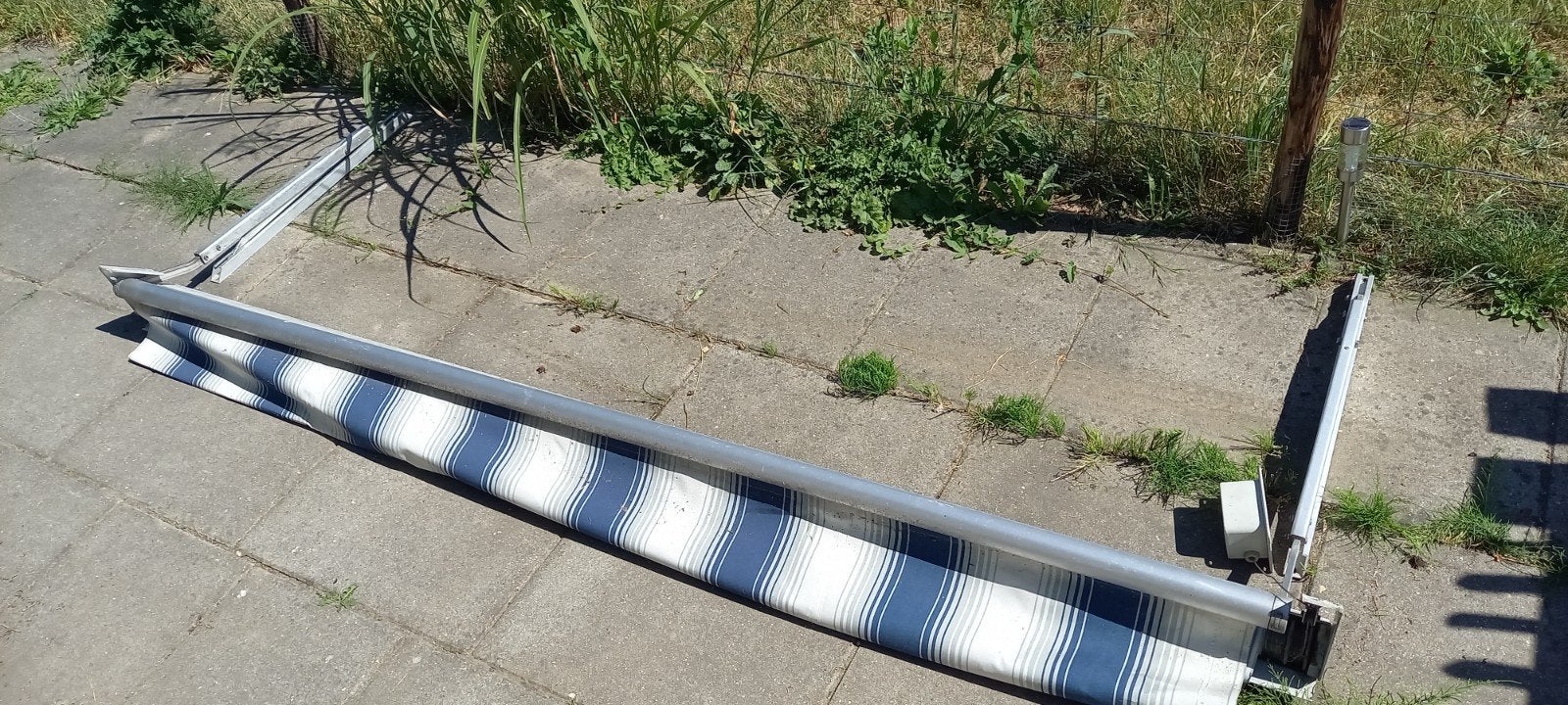 Zonneluifel, gebruikt, Ophalen, Gebruikt, 250 cm tot 450 cm, Knikarmscherm