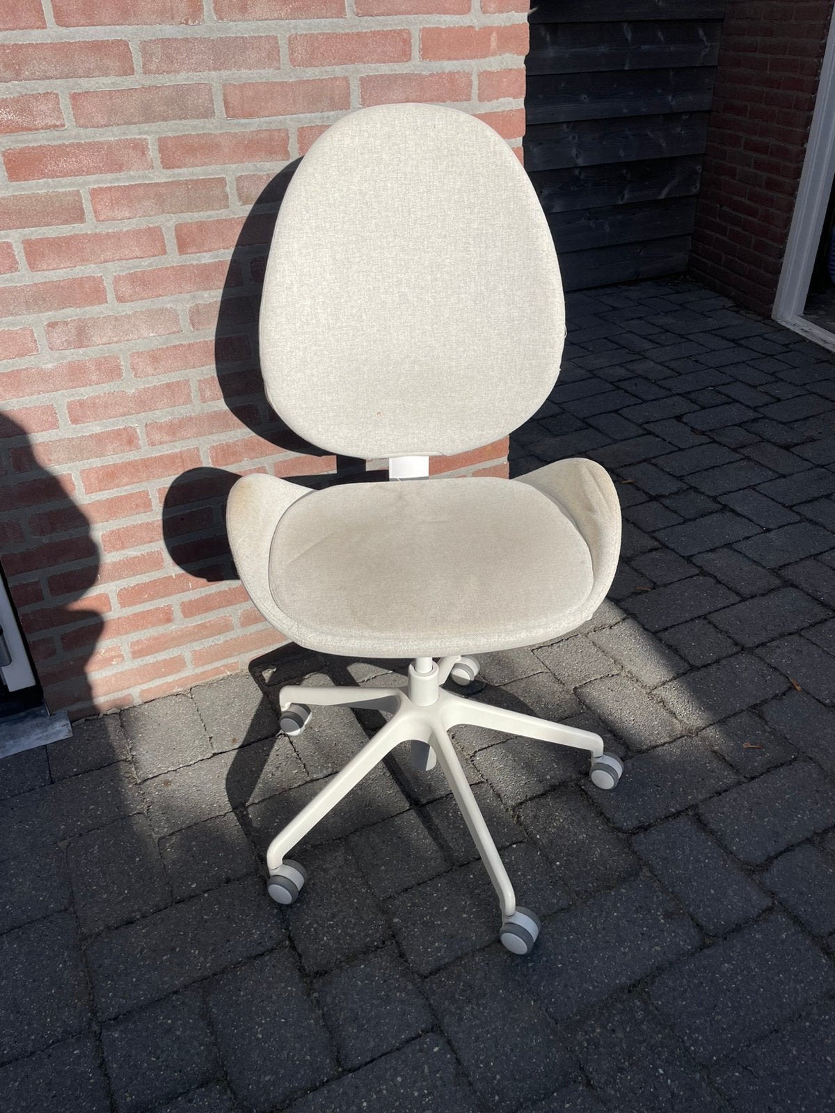 IKEA Hattefjall bureaustoel Gunnared Beige, Huis en Inrichting, Ophalen, Gebruikt, Beige, Bureaustoel