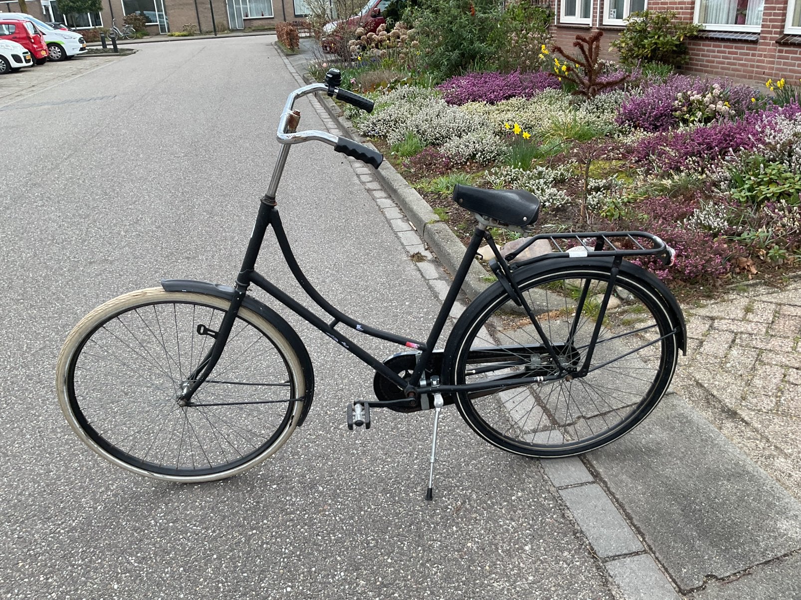 Oma fiets 28 inch, 56 cm of meer, Ophalen, Gebruikt