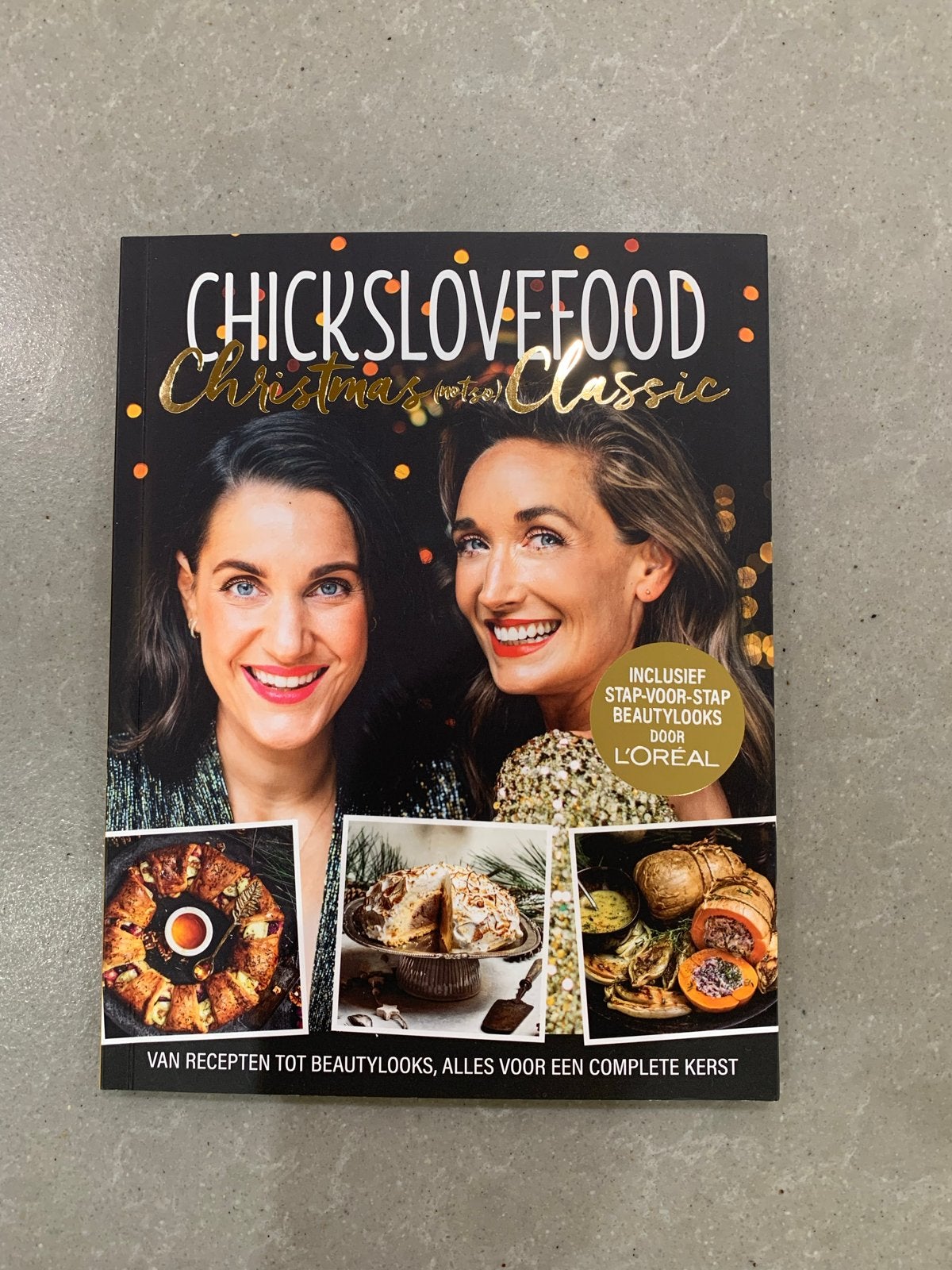 Chickslovefood Christmas (with a twist) Classic kookboek, Vegetarisch, Voorgerechten en Soepen, Ophalen of Verzenden, Zo goed als nieuw