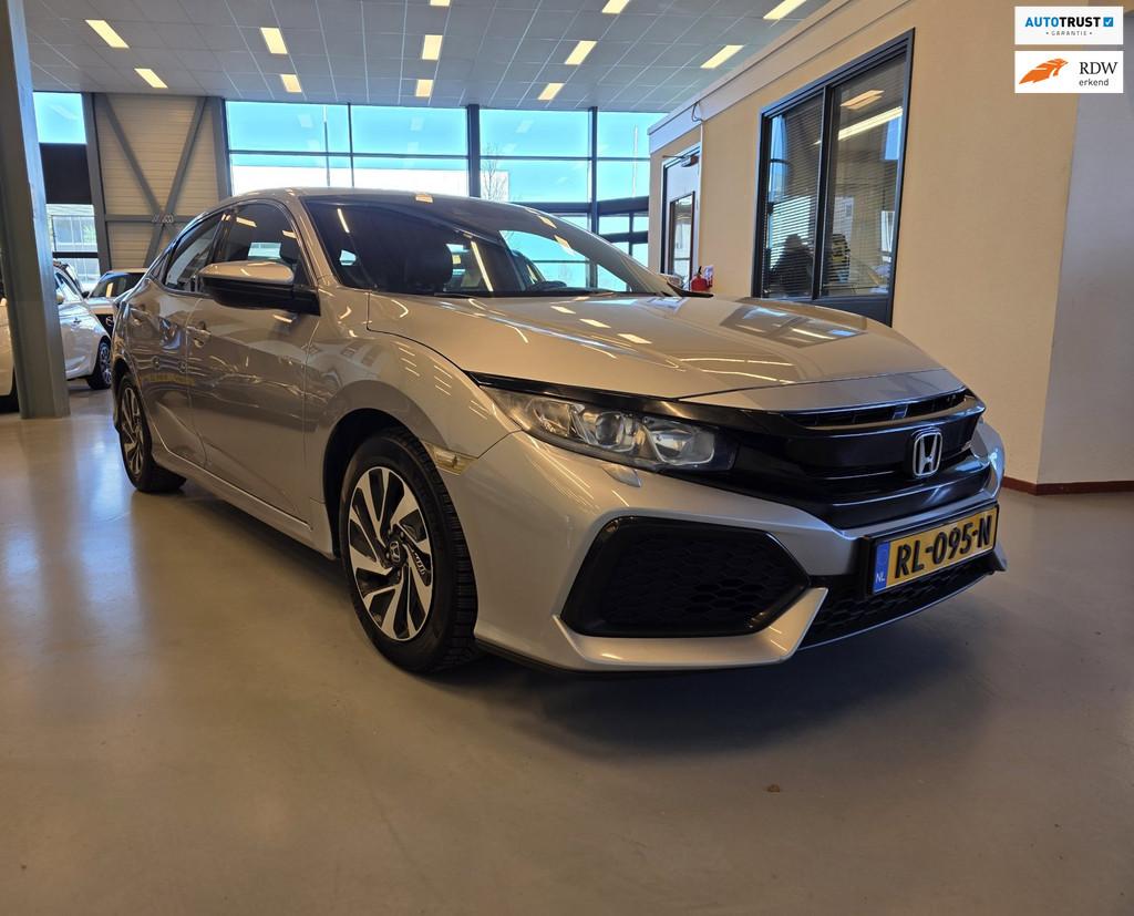 Honda Civic 1.0 i-VTEC Comfort | Automaat | Airco | Sportief, Auto's, Honda, Gebruikt, Euro 6, 129 pk, 988 cc