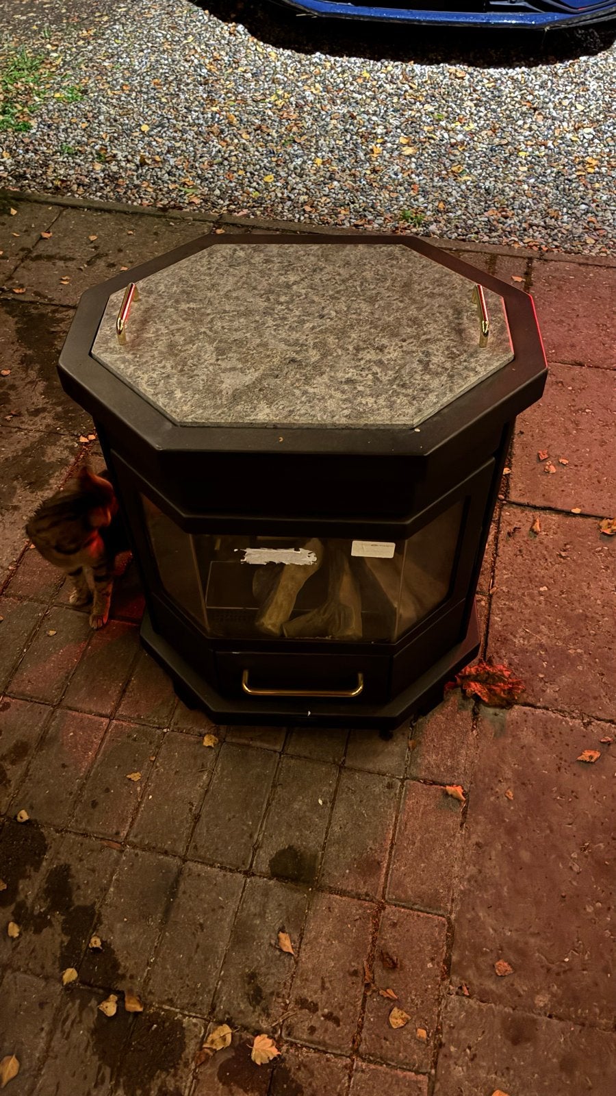 Faber Gaskachel - Vrijstaande Haard, Ophalen, Gebruikt, Vrijstaande haard, Gashaard