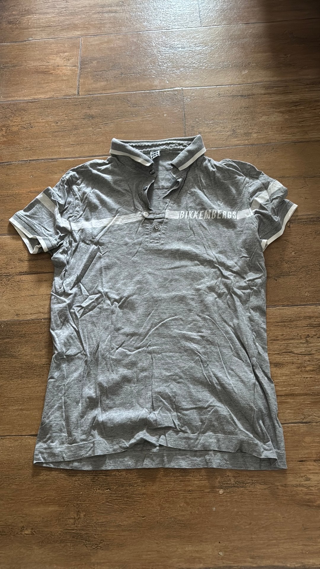 T-shirt Bikkembergs, Ophalen, Zo goed als nieuw, Grijs