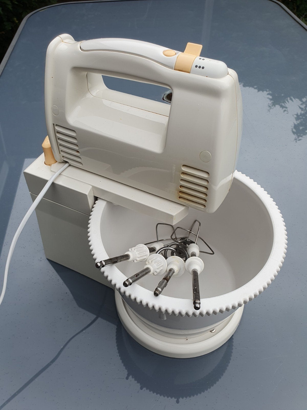 Moulinex staande mixer, 1 tot 2 liter, Ophalen, Gebruikt, 3 snelheden of meer