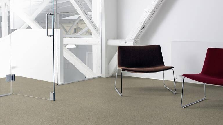 Touch & Tones 101 Biscuit beige tapijttegels, Beige, Nieuw, Ophalen of Verzenden, 25 tot 50 m²