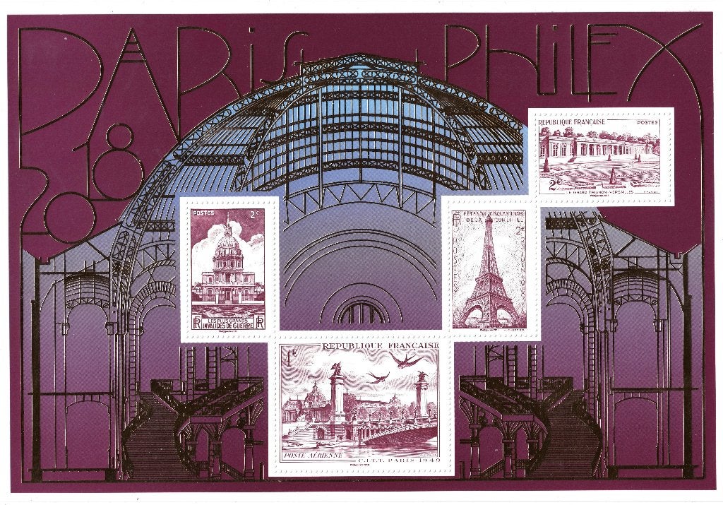 Jaar 2018 Yv F 5222 Bloc doré du salon Paris-Philex 2018., Ophalen of Verzenden, Postfris