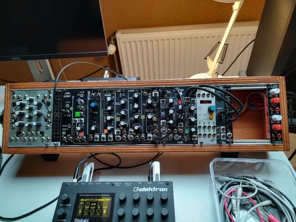 Powered Eurorack Case, Muziek en Instrumenten, Ophalen of Verzenden, Zo goed als nieuw