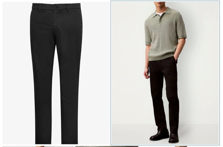 Calvin Klein | Slim fit chino | zwart 31-32, Calvin Klein, Zwart, Overige maten, Ophalen of Verzenden