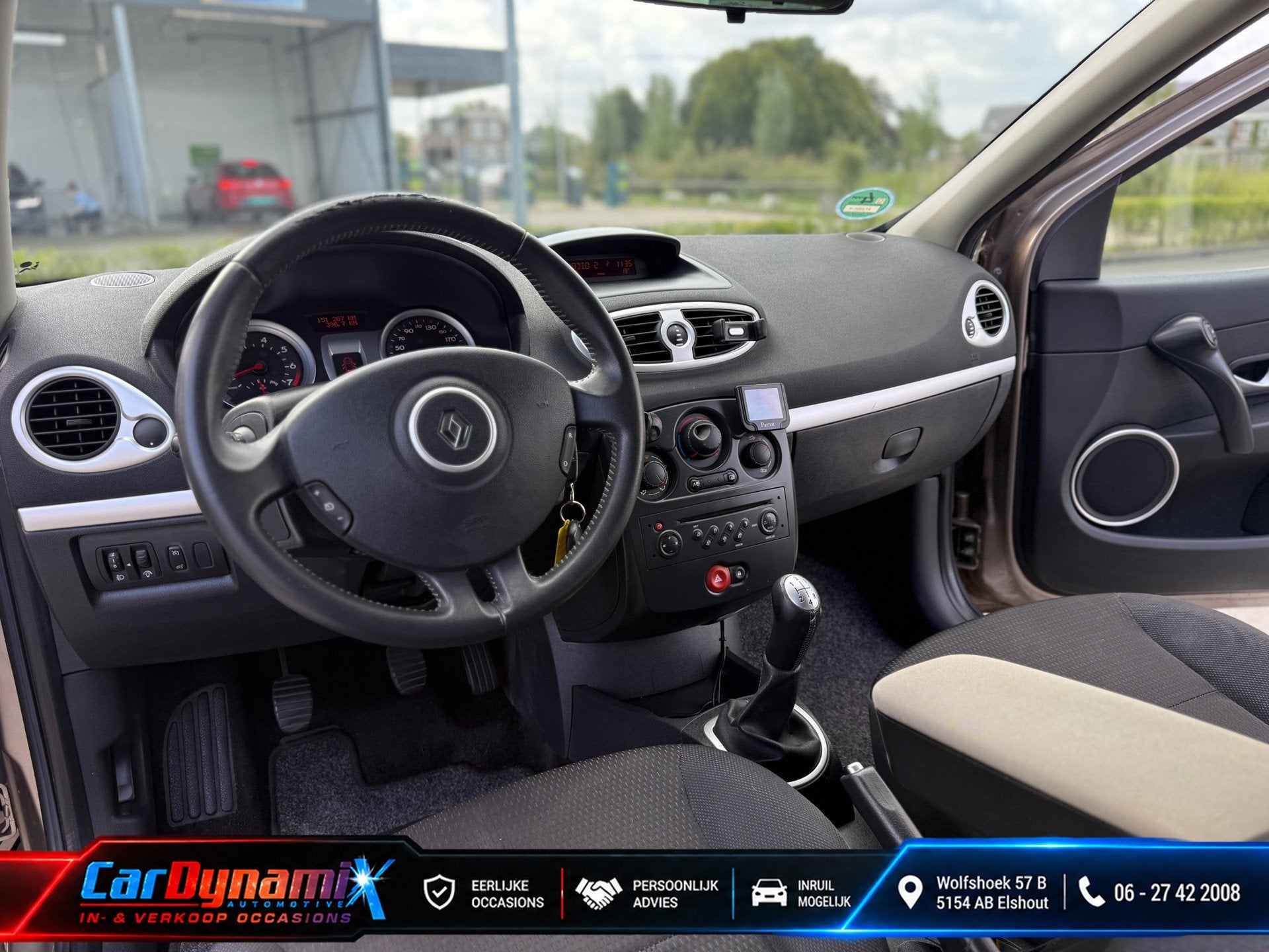 Renault Clio Estate 1.6-16V Dynamique | Airco | Nieuwe APK |, Voorwielaandrijving, 4 cilinders, Origineel Nederlands, Startonderbreker