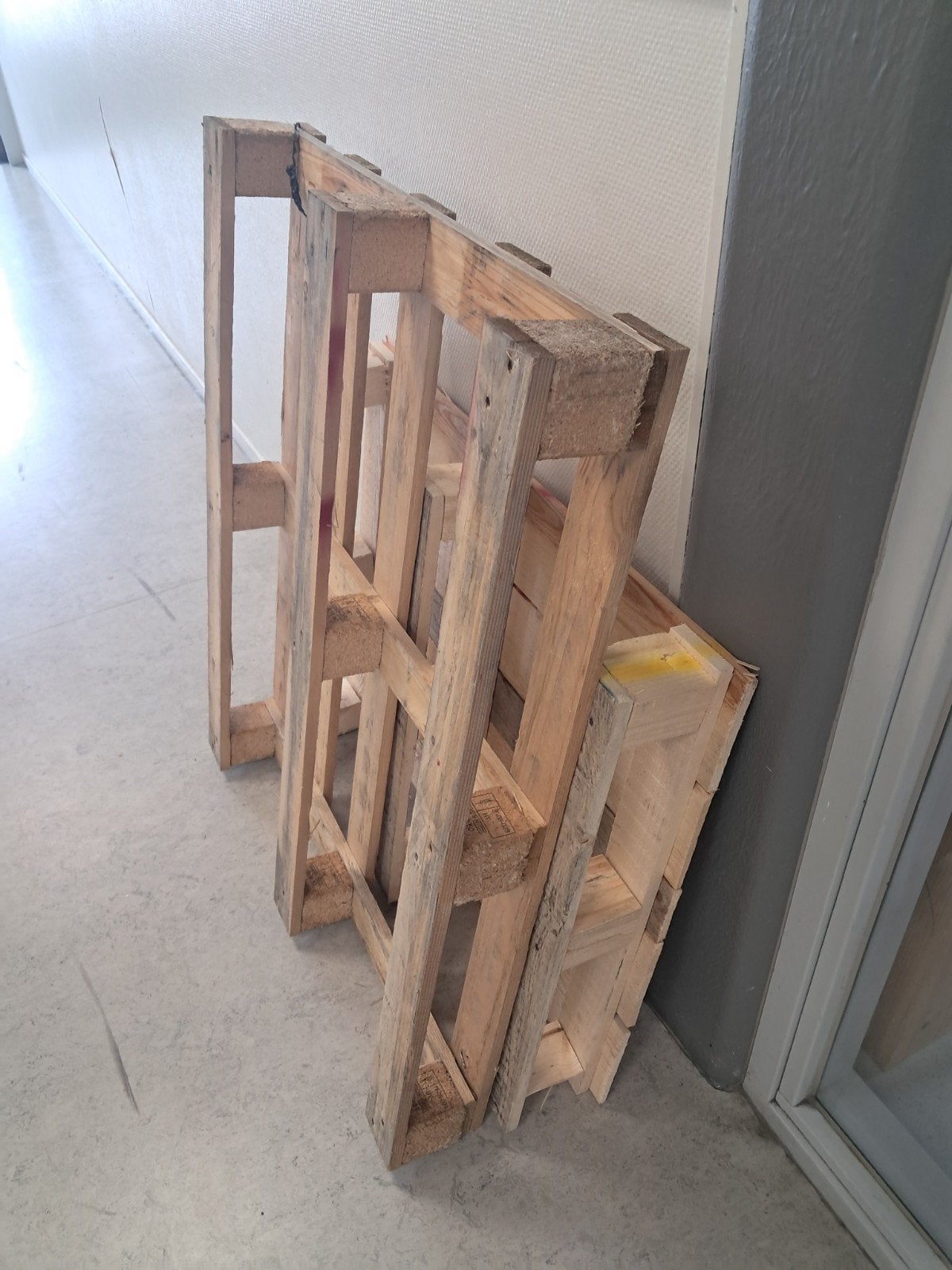 pallets & oudijzer gratis?! tageltjes/krukje/papierwagen, Ophalen, 50 mm of meer, Pallet, Minder dan 200 cm
