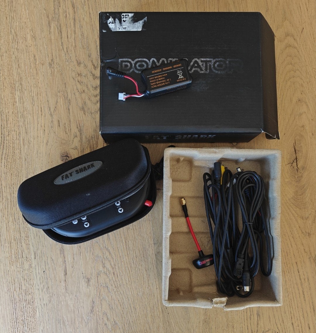 Fatshark Dominator V1 FPV bril goggles, Ophalen of Verzenden