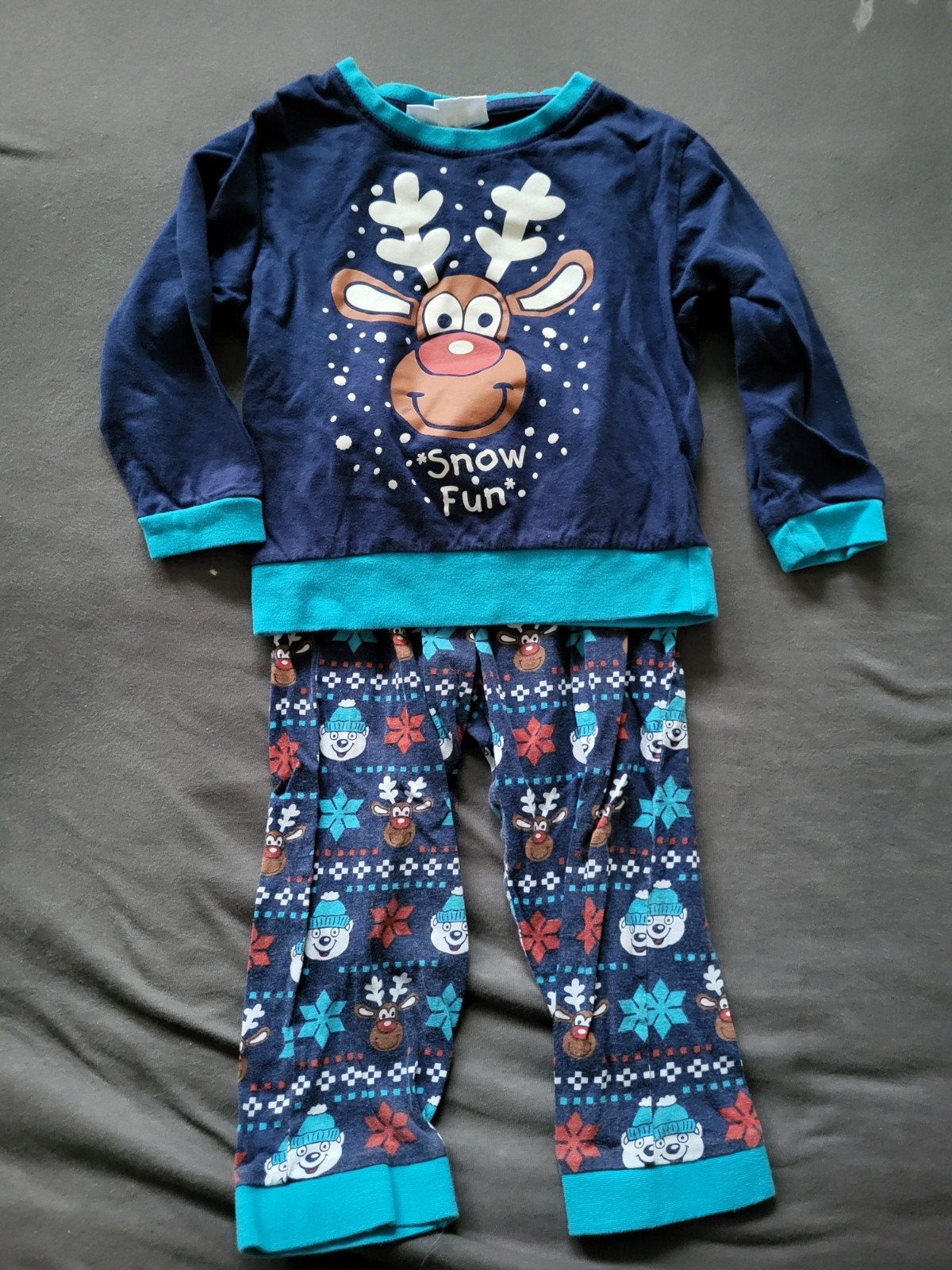 kerstpjyama, Kinderen en Baby's, Babykleding | Maat 86, Ophalen of Verzenden, Nacht- of Onderkleding