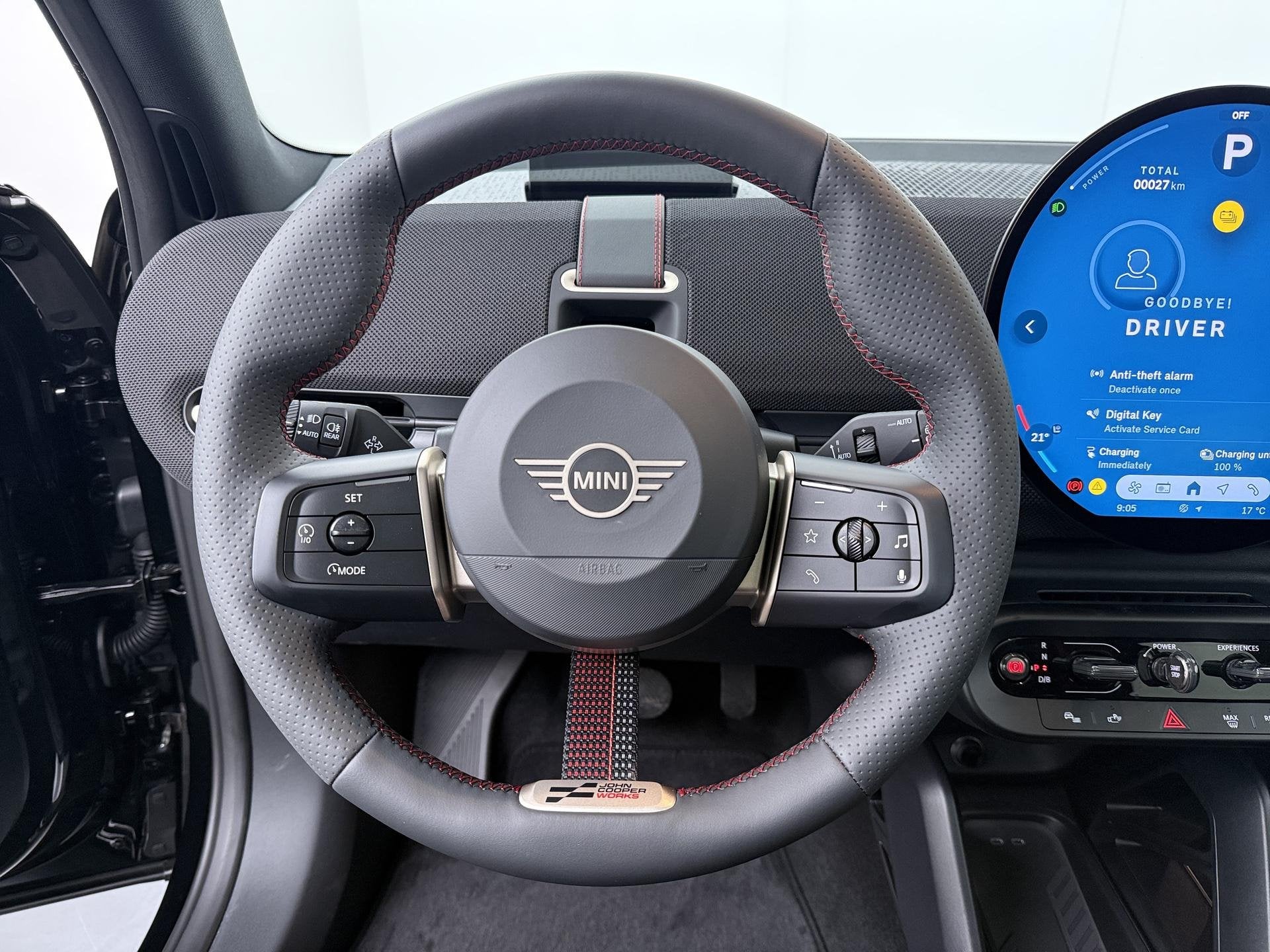 MINI Aceman SE John Cooper Works | Pakket XL, Auto's, Zwart, Leder en Stof, Zwart, 218 pk