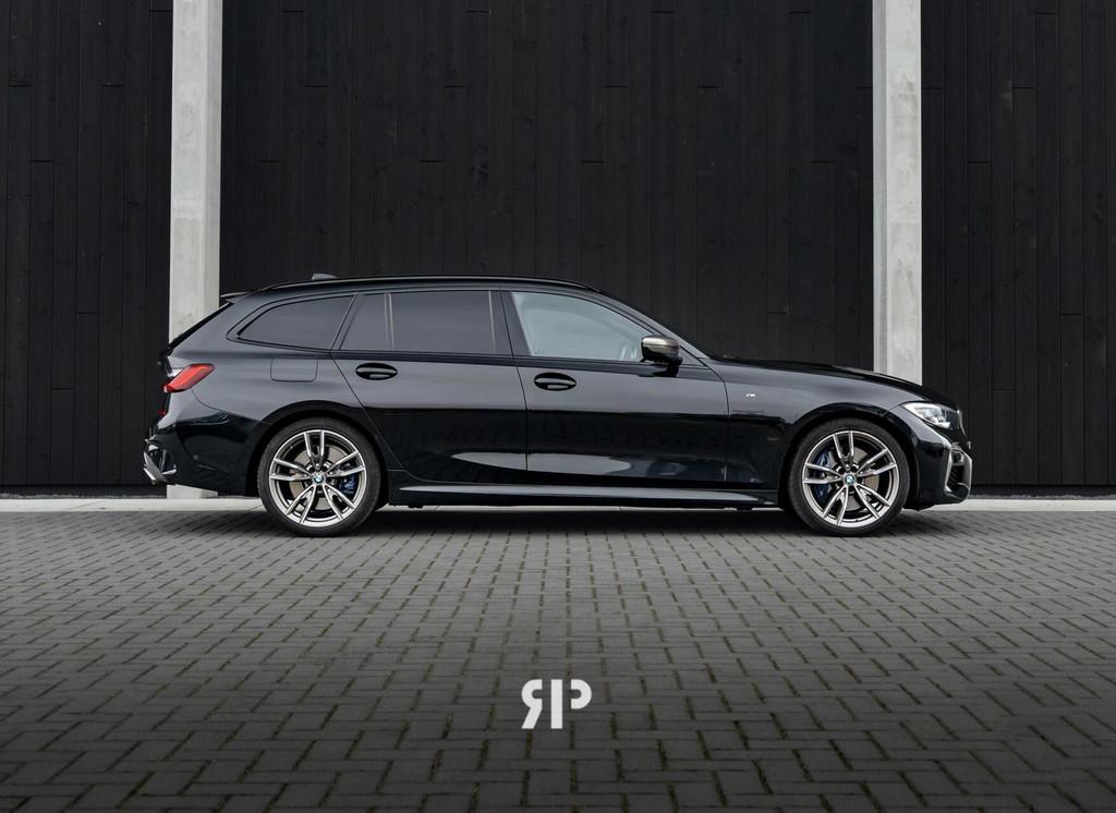 BMW 3-serie Touring M340i xDrive High Executive, Auto's, BMW, 1780 kg, Zwart, Leder, Vierwielaandrijving