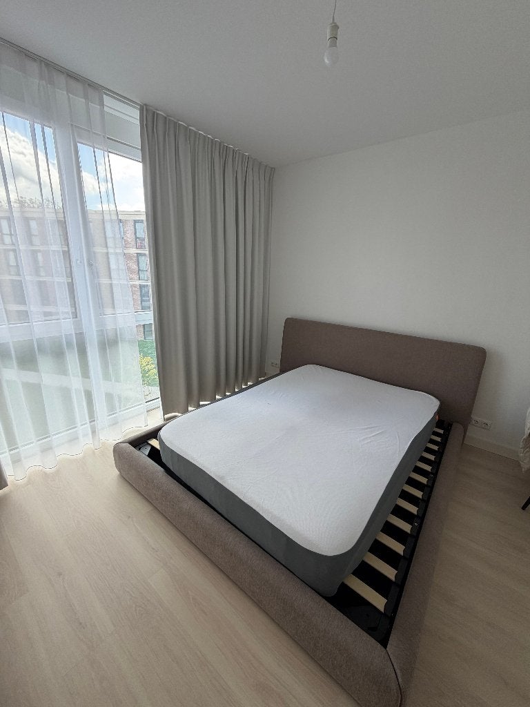 Sklum Norena bed, Ophalen, Gebruikt, Bruin, Tweepersoons