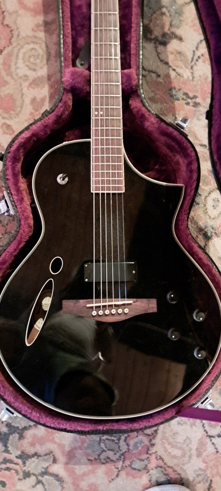 Ibanez Montage MSC 350 Acoustic/Electric inclusief hardcase, Ophalen, Gebruikt, Hollow body, Epiphone