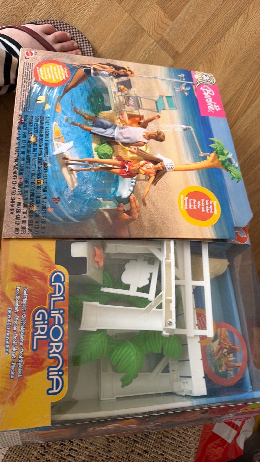 Nieuw Californië Girl Barbie pool beach party in doos comple, Ophalen of Verzenden, Zo goed als nieuw, Barbie
