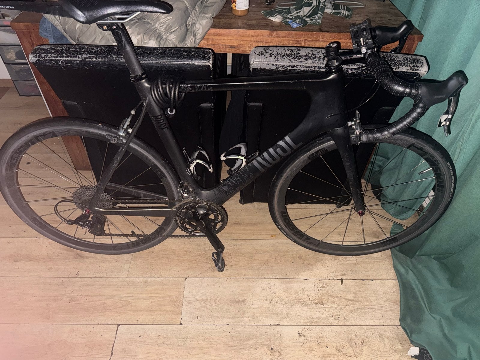 Rose Xeon CW racefiets carbon aero frame, 28 inch, Gebruikt, Carbon, 57 tot 61 cm