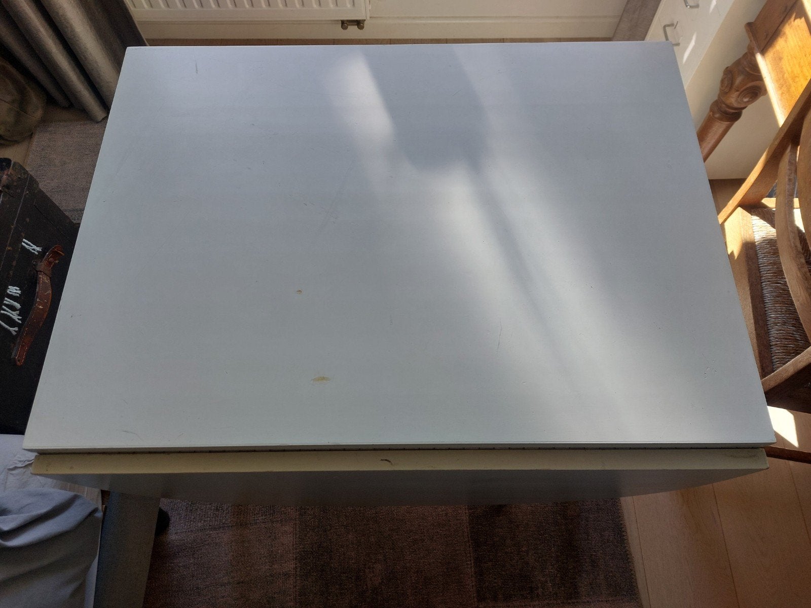 Te koop Zweedse eettafel van Nesto, Gebruikt, 100 tot 150 cm, Rechthoekig, 50 tot 100 cm
