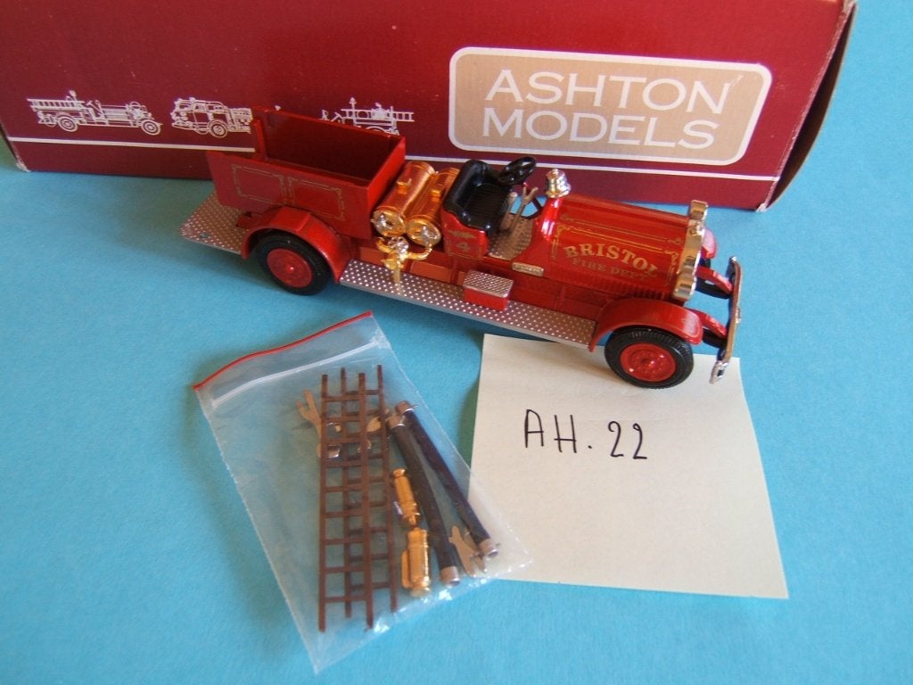 Ashton Models#22 1927 Ahrens-Fox Type C14 Chemical Pumper, Hobby en Vrije tijd, Ophalen of Verzenden, Nieuw, Overige merken