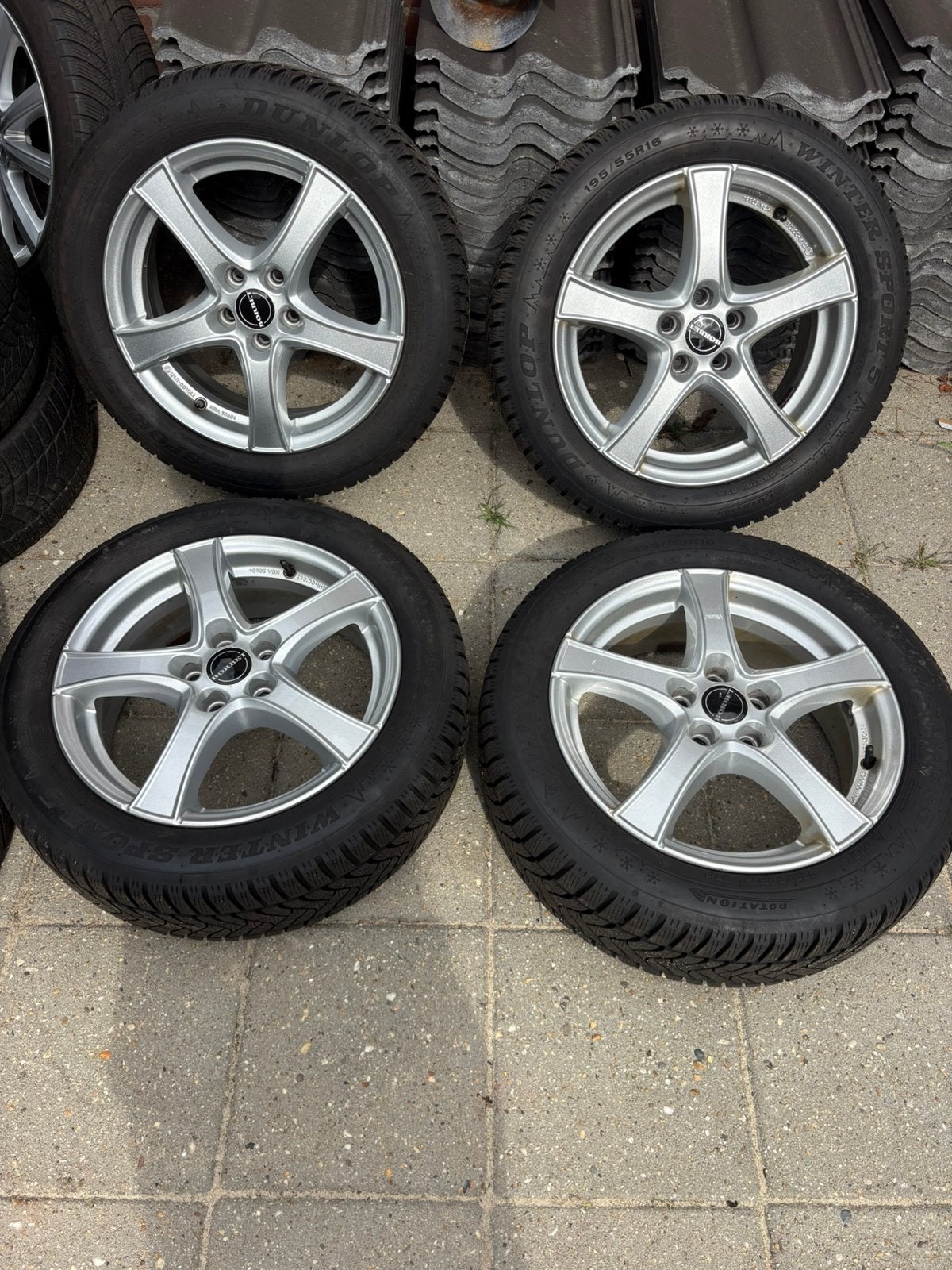 16 inch borbet velgen met goede banden, Auto-onderdelen, Ophalen, Gebruikt, 16 inch, Banden en Velgen