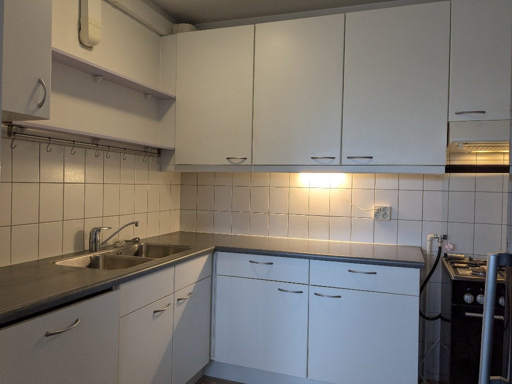 Keuken incl vaatwasser, Ophalen, Gebruikt, Wit, Hoekkeuken