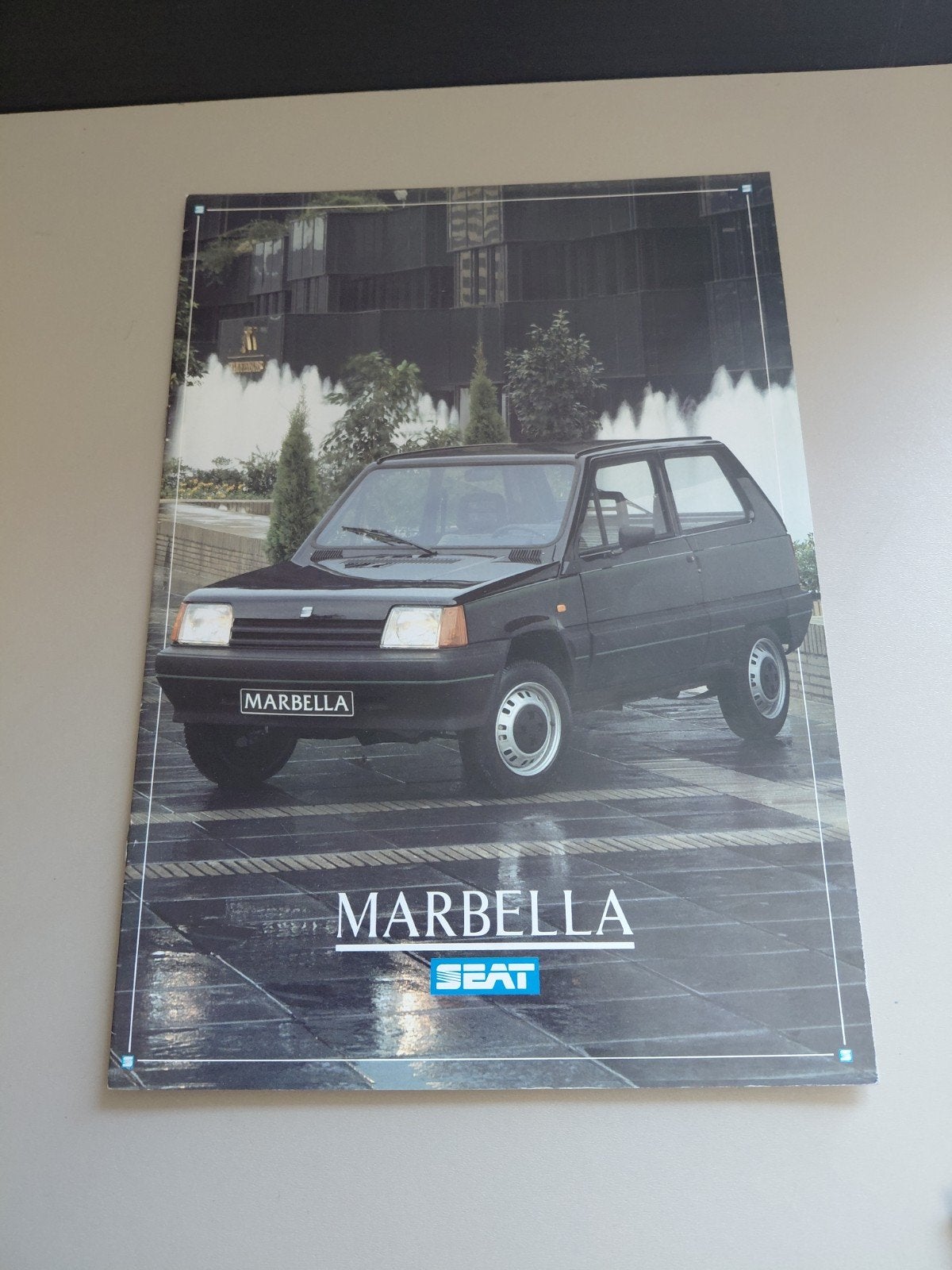 Seat Marbella brochure, Ophalen of Verzenden, Gelezen, Overige merken, Onbekend