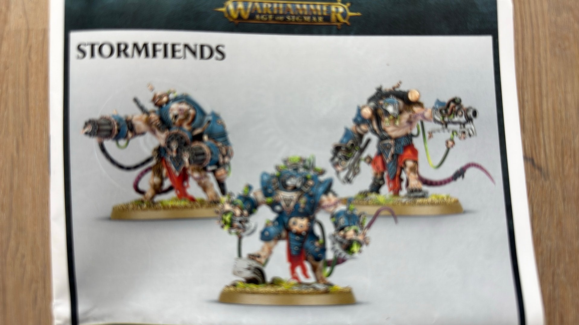 Warhammer Skaven Stormfiends #1, Ophalen of Verzenden, Warhammer