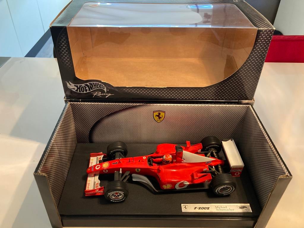Michael schumacher f-2002 1/18, Ophalen of Verzenden, Nieuw, Formule 1