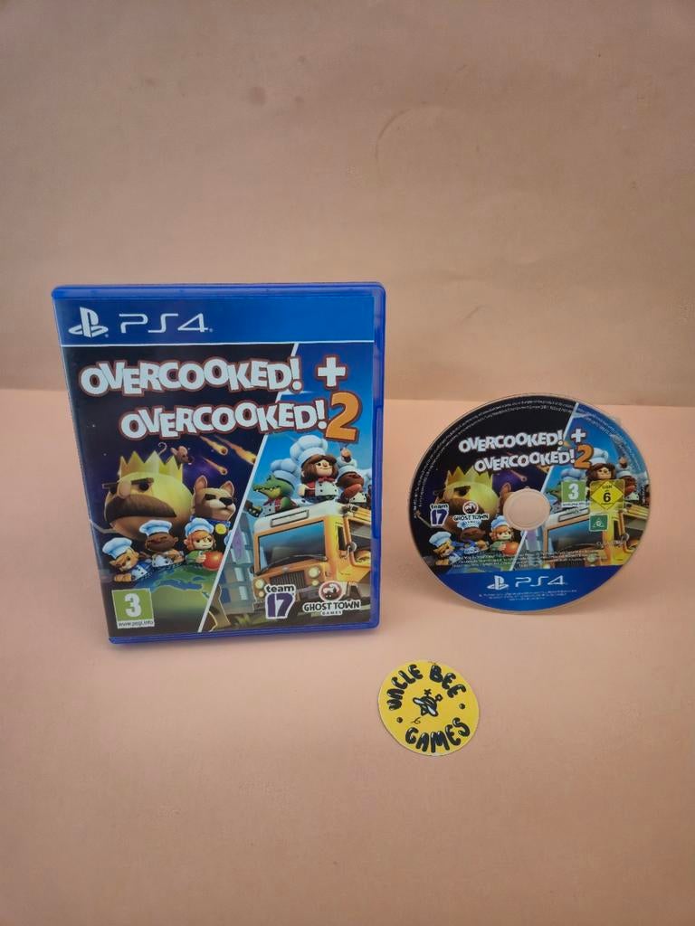 Overcooked! + Overcooked! 2, Spelcomputers en Games, Games | Sony PlayStation 4, Overige genres, Unit 2, The Point, Gatehead Business Park, Gatehead, WF10 1XY, Verenigd Koninkrijk