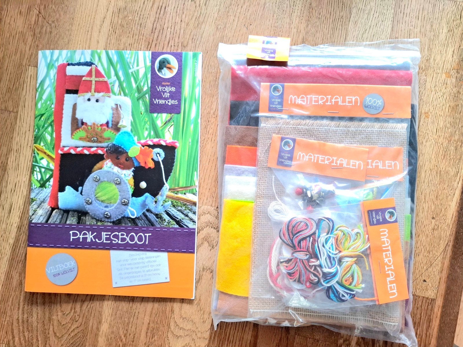 Viltpakketten  !, Hobby en Vrije tijd, Vilt, Ophalen of Verzenden, Nieuw, Figuurtje(s)