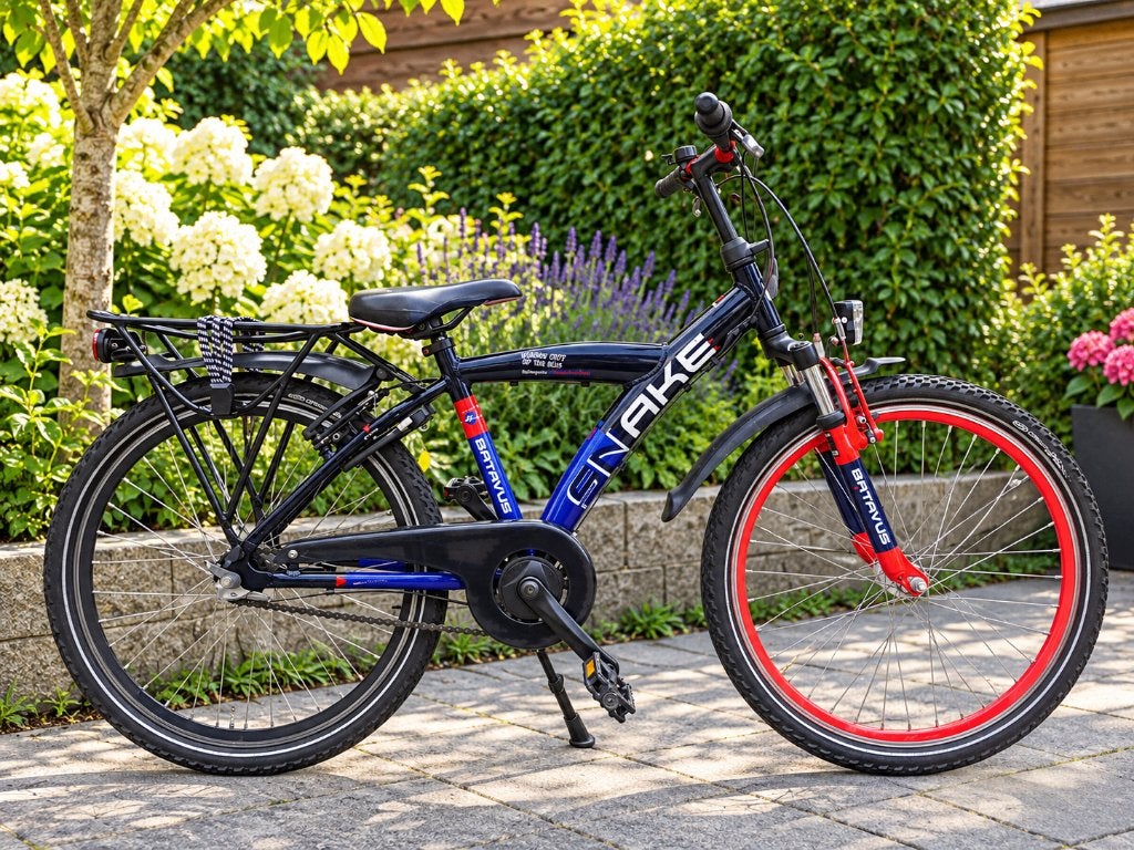Batavus Snake 24 Inch 3 Versnellingen Jongensfiets!, Ophalen, Terugtraprem, 24 inch, Zo goed als nieuw