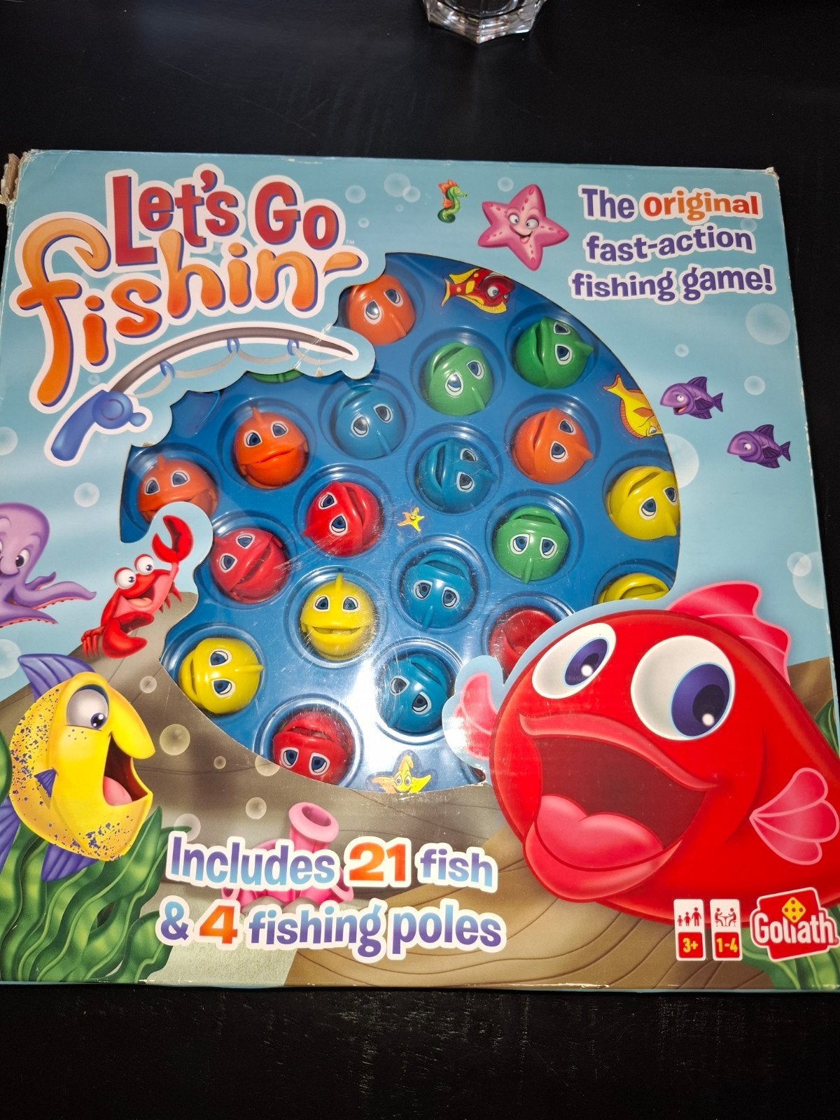 visjes vangen, Een of twee spelers, Ophalen of Verzenden, Gebruikt, Goliath