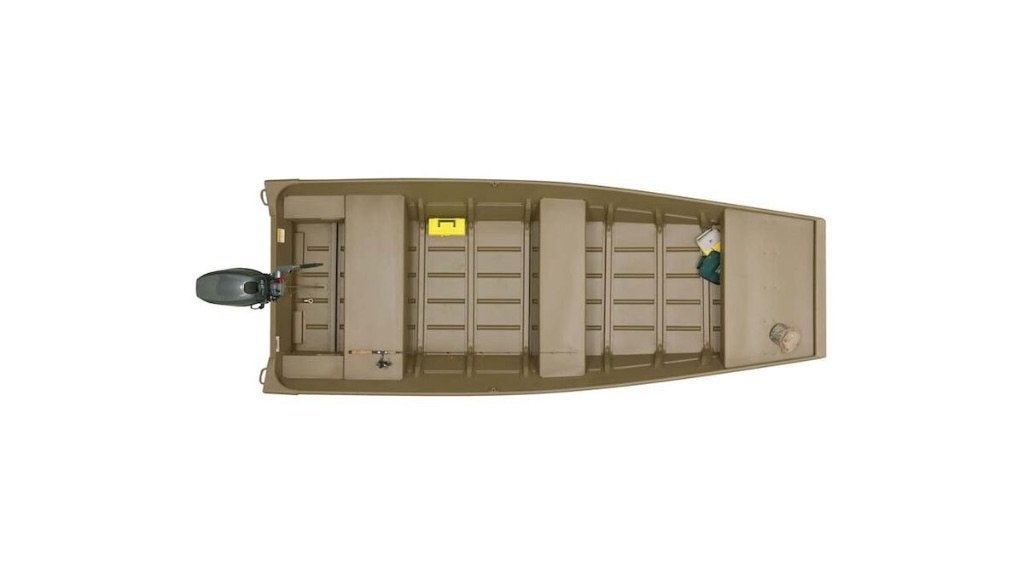 Gezocht Platbodem G3/Alumacraft type 1442, Ophalen, 4 m, Gebruikt, Overige merken