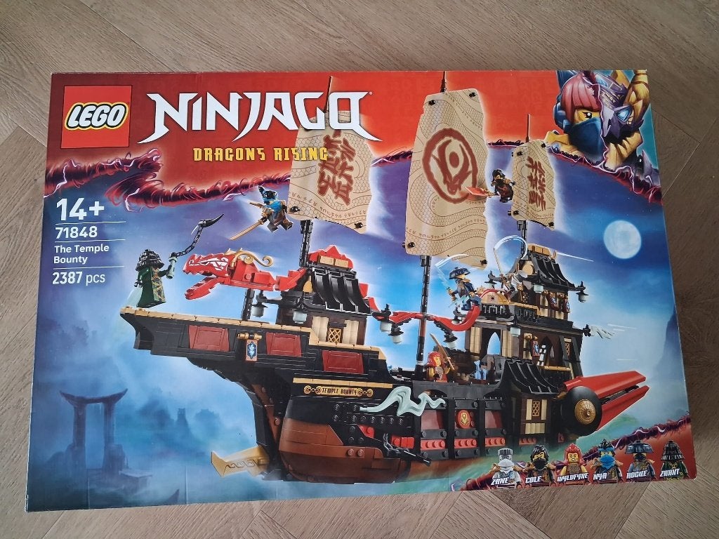 LEGO 71848 Ninjago: De Tempel Bounty Schip, Lego, Nieuw, Ophalen of Verzenden, Ninjago