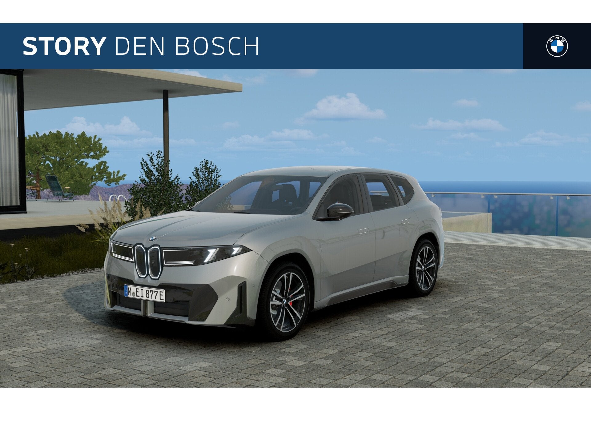 BMW iX3 40 eDrive M Sport / M Sportstoelen / Driving Assista, Auto's, Automaat, Dealer onderhouden, Achterwielaandrijving, Zwart