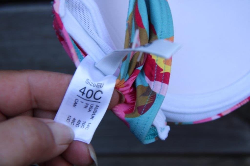 Bikinitop blauw/ roze Cyell mt 40 C cup Vaste prijs, Blauw, Ophalen of Verzenden, Zo goed als nieuw, Cyell