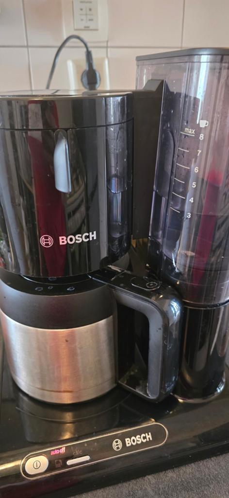 Bosch Koffiezetapparaat met filter en waterreservoir, Afneembaar waterreservoir, Gebruikt, Koffiemachine, Gemalen koffie