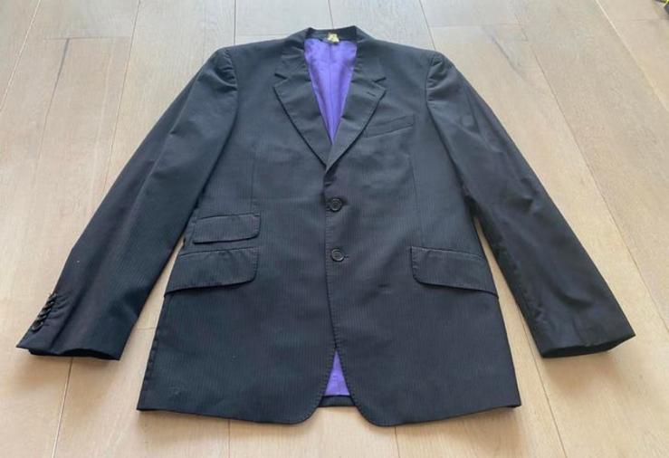 Paul smith wil nieuwstaat 48 krijtstreep, Kleding | Heren, Ophalen of Verzenden, Zo goed als nieuw, Maat 52/54 (L), Grijs