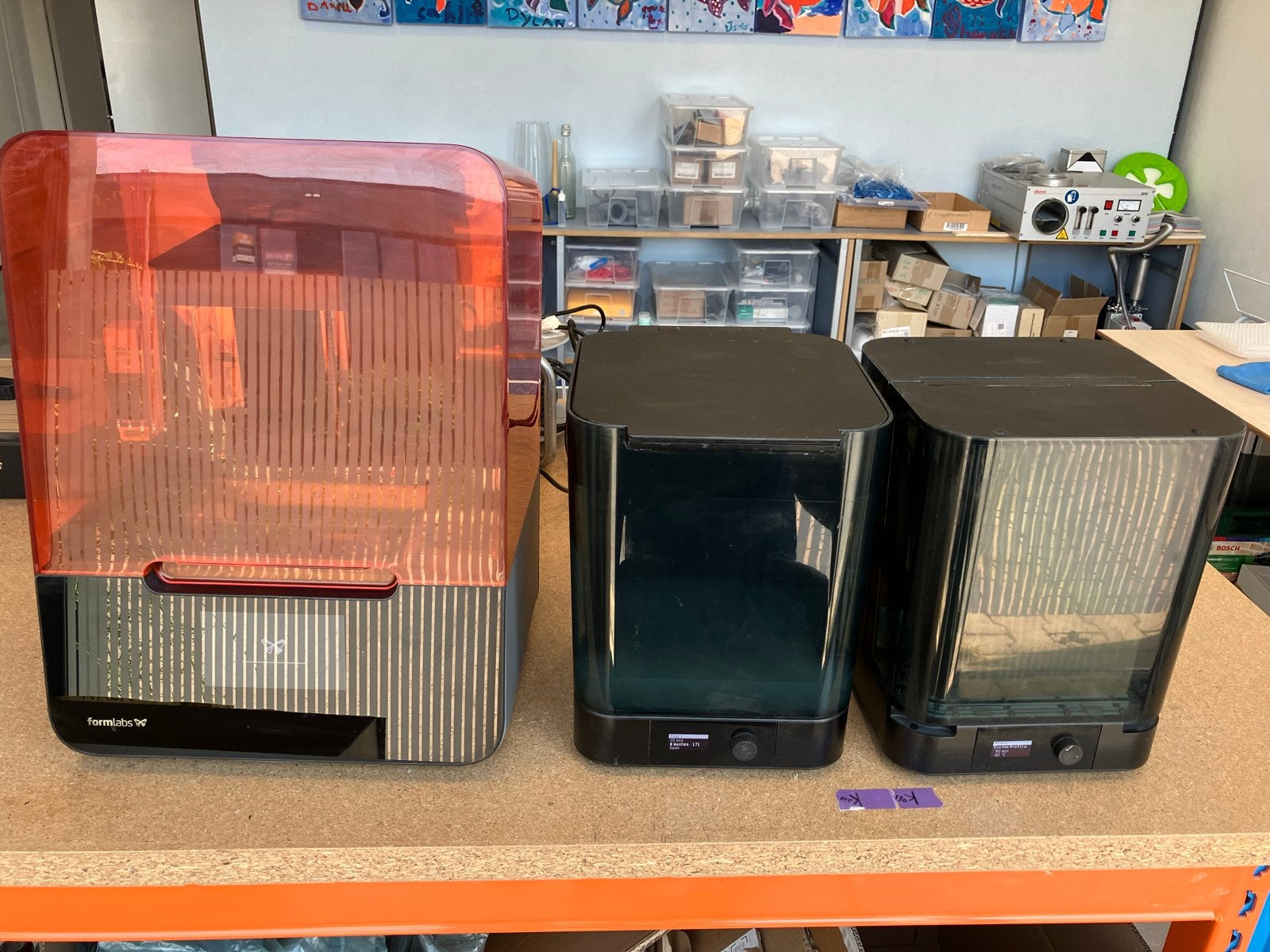 Formlabs Form 3 3D-printer (SLA) met Resin Tank V2.1, Computers en Software, 3D Printers, Ophalen, Zo goed als nieuw, Resin/Hars